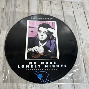 PAUL MCCARTNEY NO MORE LONELY NIGHTS LTD 12" PICTURE DISC - Foto 1 di 6