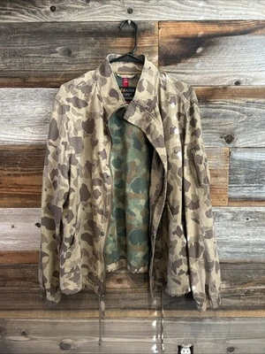 Vintage Alpha Industries Men’s Large Field Jacket Camo Zip-up *Light Weight* - Image 1 of 4