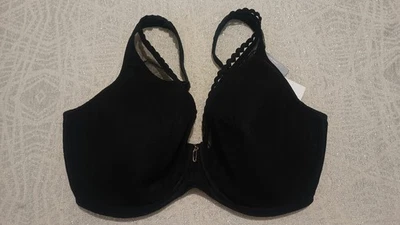 Prima Donna Twist Wired And Padded Balcony Noir Black Bra UK Size 34G - Image 1 of 4