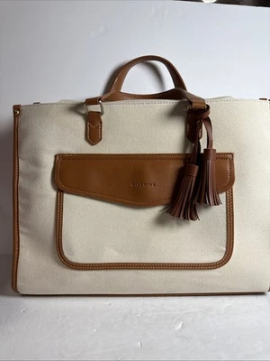 Maletín de lona Missnine para computadora portátil bolsa 15,6 pulgadas ligera mancha de agua exterior 16x12 Foto 1 de 4