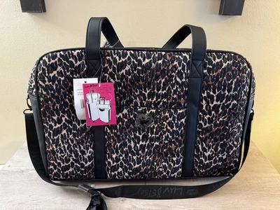 Bolso de Lona BETSEY JOHNSON Acolchado Fin de Semana Leopardo LBKRUSH Foto 1 de 4