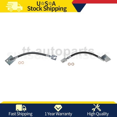 Sunsong Front Brake Line Hose Fits 1986 1987 1988 Dodge D350 - Image 1 of 4