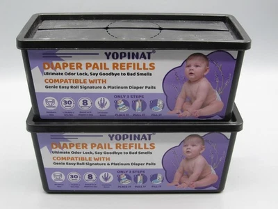 Recambios para cubo de pañales compatibles con Genie Easy Roll Signature y Platinum 60ct Foto 1 de 4