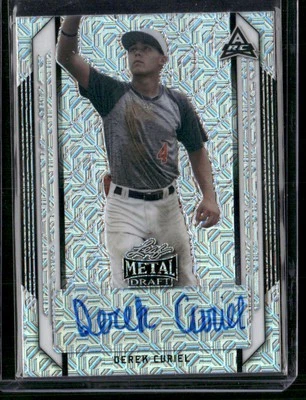 2021 Leaf Metal Draft #BA-DC1 Derek Curiel - Image 1 of 2