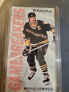 1993-94 Fleer Powerplay Gamebreakers Mario Lemieux #5 - Picture 1 of 2