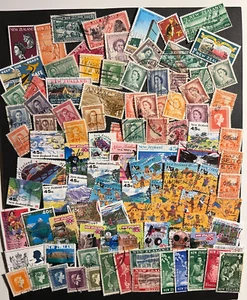 NEUSEELAND Briefmarken #1 - 100 aus Papier - keine Duplikate - kostenloser Versand - Bild 1 von 1