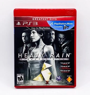 Brand New Factory Sealed Heavy Rain Director's Cut PS3 US Retail Video Game - Image 1 of 2
