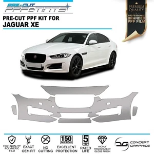 Front Bumper Scratch Guard PPF Paint Protection Film Kit For Jaguar XE R Sport - Picture 1 of 3