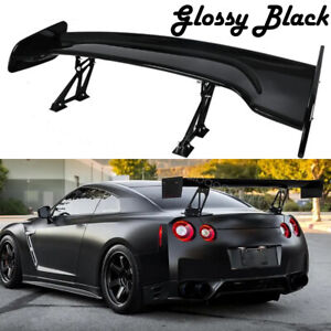 For 09-21 Nissan GT-R GTR R35 46" Rear Trunk Spoiler Racing Wing GT-Style Glossy
