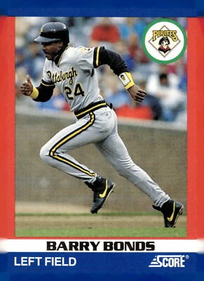 1991 Score 100 Superstars #26 Barry Bonds - Image 1 of 2