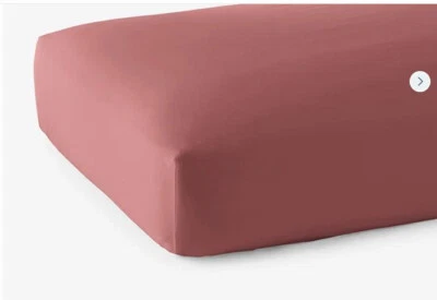 The Company Store Legends Hotel Supima® Cotton Sateen Fitted Bed Sheet - Full - Image 1 of 4