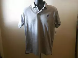 NUEVO-REMENDADO Maloof MONEY CUP Hombre Mediano Gris Polo - Imagen 1 de 5