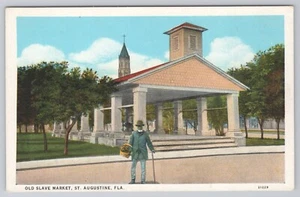 Old Slave Market St. Augustine Florida FL Vintage - Picture 1 of 2