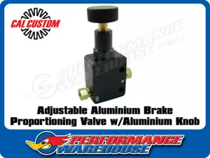 Wilwood Style Adjustable Aluminium Brake Proportioning Valve W/Aluminium Knob - Bild 1 von 2