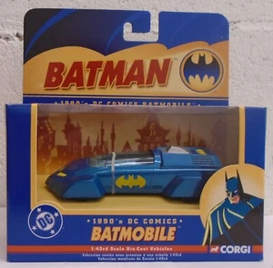 Corgi 1990's Batmobile Batman DC Comics 1:43 Scale Diecast Metal Die-Cast V2 - Picture 1 of 2