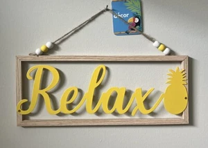 Relax Sign Home Decor (pineapple) - Picture 1 of 4