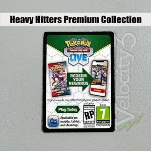 Pokemon TCG Online Code: Heavy Hitters Premium Collection | 1x Card - E-Delivery - Picture 1 of 2