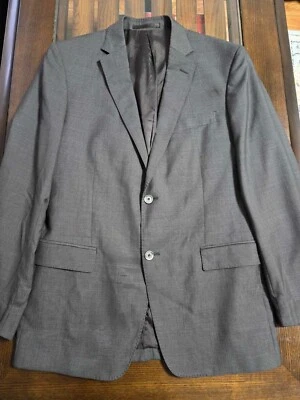 Versace Collection Wool / Silk Brown Blazer / Jacket Size 52 Made in Croatia - Image 1 of 4