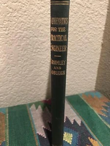 Charles H Bromley / Mathematics for the Practical Engineer Engineers' Study - Picture 1 of 2