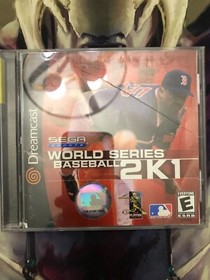 World Series Baseball 2K1 (Sega Dreamcast, 2000)   Complete in Box  w/ Manual