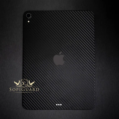 SopiGuard 3M Carbon Sticker Skin for 2018 Apple iPad Pro 12.9 3rd Gen (A1876) - Image 1 of 4
