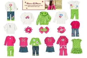 NWT Gymboree Showers of Flowers Sets & Separates U-Pick Multiple Sizes - Picture 1 of 17