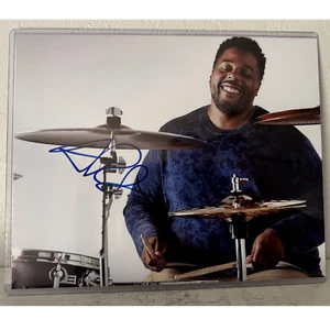 8X10 Photo, Signed by Drummer Aaron Spears! Comes with COA! - Picture 1 of 2