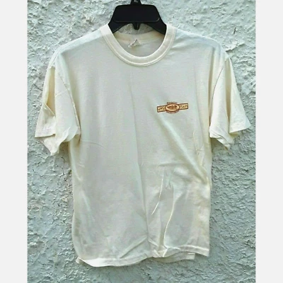 Camisa vintage años 80 plantación melocotones y crema color crema medio Foto 1 de 3