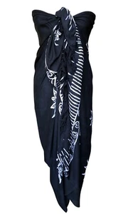 Central Chic Fair Trade Large Sarongs Handmade Bali *UK Supplier *Fast Delivery - Picture 1 of 27