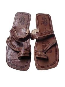 GENUINE Handmade KENYAN Sandals | Men's Size 47 - Picture 1 of 11