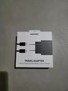 SAMSUNG FAST CHARGING 25W TRAVEL ADAPTER,BLACK - Picture 1 of 5