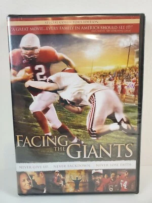 Facing the Giants DVD Collector's Edition New Sealed Christian Football Movie - Image 1 of 2