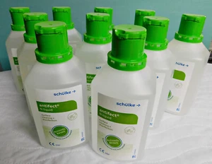 Schülke Desinfektion 10 x 500 ml  5 Liter  Flächenreinigung aller Art neu - Bild 1 von 3