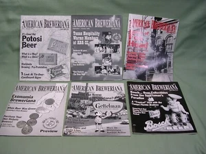 American Breweriana Journal, 6 Ausgaben (vollständiges Jahr) 1992 - Bild 1 von 1