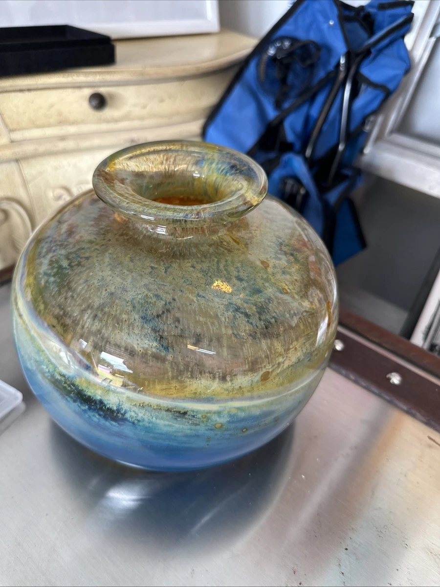 ◇ Isle of wight studio glass 花瓶 ビンテージ ◇ ◇ Isle of wight