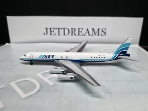 1/400 ATI AIR TRANSPORT INT'L DOUGLAS DC-8-62F 2000'S COLORS N799AL AEROCLASSICS - Picture 1 of 7
