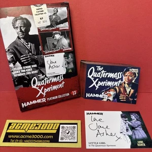 HAMMER Platinum Collection 13 QUATERMASS XPERIMENT JANE ASHER Autograph Card JA1 - Picture 1 of 1