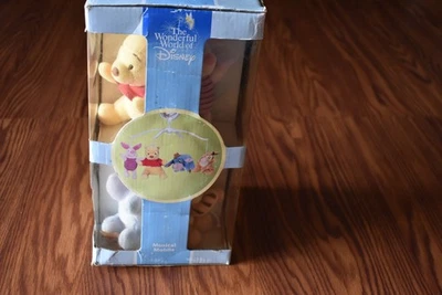 Vintage Baby Disney Winnie the Pooh Musical Mobile Crib Eeyore Tigger Piglet - Image 1 of 4