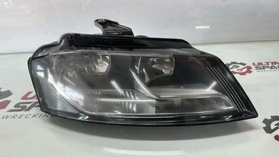 AUDI A3 RIGHT HEADLAMP A3, 8P, HALOGEN TYPE, 07/08-04/13 08 09 10 11 12 13 - image 1 of 4