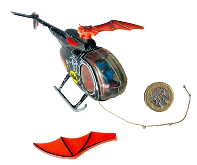 Toy Car Corgi Batcopter Batman Helicopter with Damage Vintage ra - Image 1 of 4