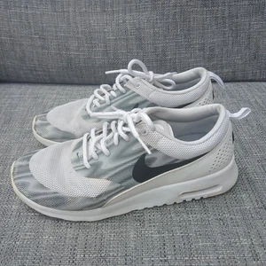 NIKE AIR MAX THEA WOMENS SIZE UK 5.5 BLACK WHITE GREY - Picture 1 of 13