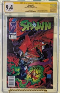 Spawn #1 Edicola firmata Todd Macfarlane CGC 9.4 serie firmata - Foto 1 di 15