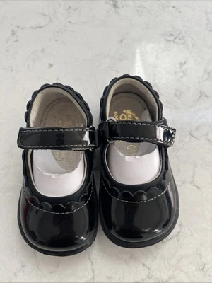 See Kai Run Jane II Black Patent Leather Mary Jane Shoes Size Toddler Girl 5 - Image 1 of 4