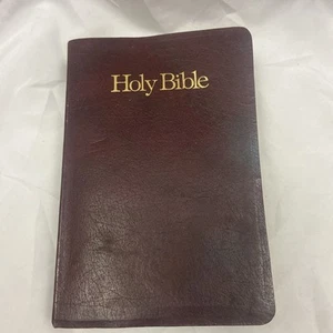 Holy Bible Giant Print Burgundy KJV RED LETTER Nelson Reference Edition 883BG 76 - Picture 1 of 12