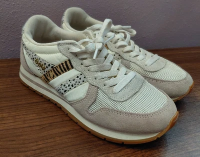 Gola Animal Print Imitación Piel Gamuza Daytona Safari Tenis Zapatos Mujer EE. UU. 7 Foto 1 de 4