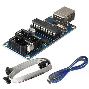 USB Tiny ISP Downloader AVR microcontroller USB interface with 6-pin 10-pin USB - Picture 1 of 5