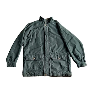 Baracuta Classics Coat Men Large Green Country Heritage Field Full Zip Button - Picture 1 of 10