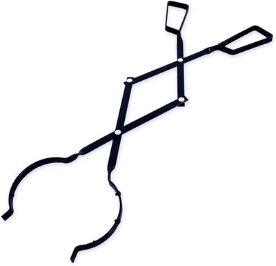 Pinzas de fuego Atlantic para chimenea o pozo - Hierro forjado reforzado para calle extra Foto 1 de 4