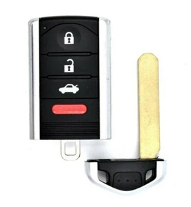OEM M3N5WY8145 Acura TL Keyless Entry Remote Smart Key Fob Uncut Insert Driver 2 - Picture 1 of 2