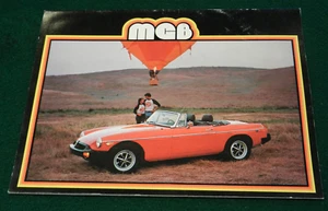 Folleto original del distribuidor para MG MGB 1979 - Imagen 1 de 2